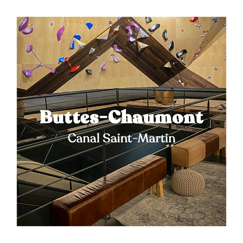 Climbing District Salle des d'escalade des Buttes Chaumont, Canal Saint-Martin